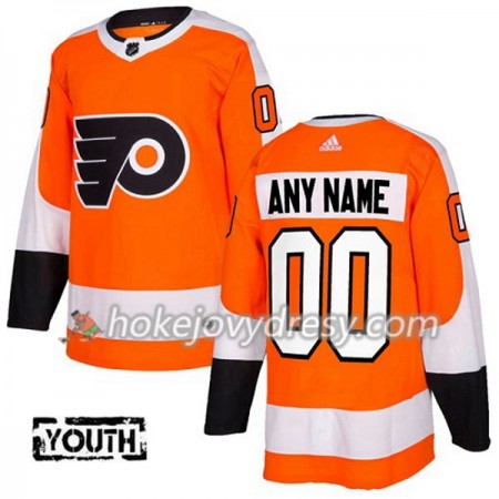 Dětské Hokejový Dres Philadelphia Flyers Personalizované Adidas 2017-2018 Oranžová Authentic
